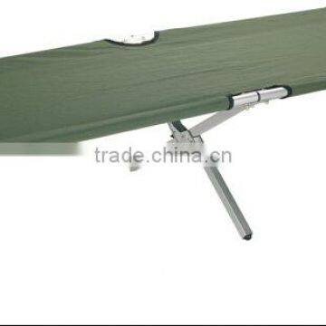 Outdoor Furnitute Steel Frame Folding Portable Camping Bed photo-2