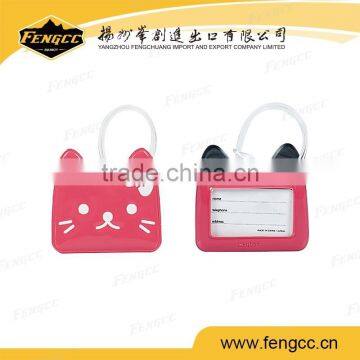 Custom Soft PVC Travel Baggage Bag/handbag Tag/rubber Luggage Tag photo-3