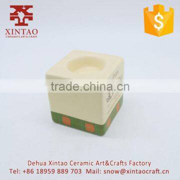 Fine Square Ceramic Candle Holder for Thanks Giving Day photo-2