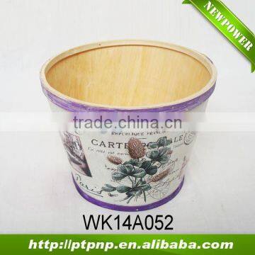 Decal Wooden Pot photo-3
