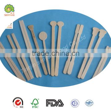 birch wooden coffee stirrer with FSC Certificated