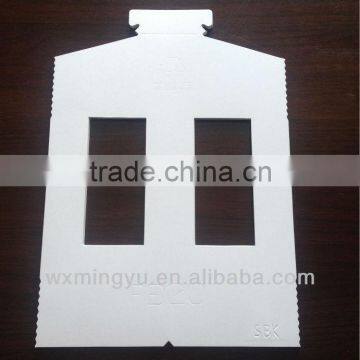 350gsm Double white shirt cardboard with Stamp word