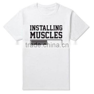 INSTALLING MUSCLES FUNNY PRINTED MENS T SHIRT GYM LIFTBRO WORKOUT SLOGAN BIRTHDAY TShirt Tee Unisex More Size and Colors Big
