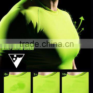 Quick Dry Round Neck Gym Tshirts For Team T-Shirt Cheap From China photo-6