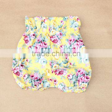 Newborn Baby Clothes Baby Leggings Wholesale Flower Print Shorts Girls Baby Boutique Bloomers