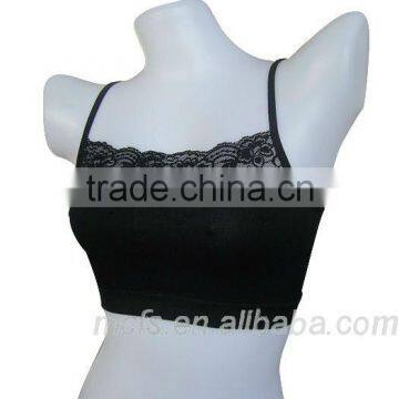 Seamless Lace Bra Ladies Underwear Straps Sexy Women's Underwear Girls Sexy Tube Bra