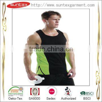 Suntex Women Hot Sale Fitness Gym Wear Men Tank Vest Sports Tank Top