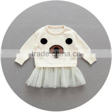 S17731A Spring New Children Frocks Designs Lovely Kids Dresses photo-2