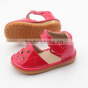 2017 Spring and Summer Children Shoes Silver Glitter Squeaky Shoes photo-6