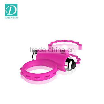 New design strong vibrating penis sleeves triple cock rings