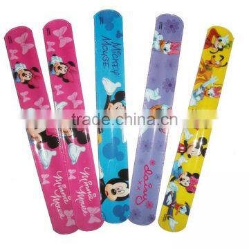 Hot Selling Design Custom Printed Slap Band Bracelet photo-2