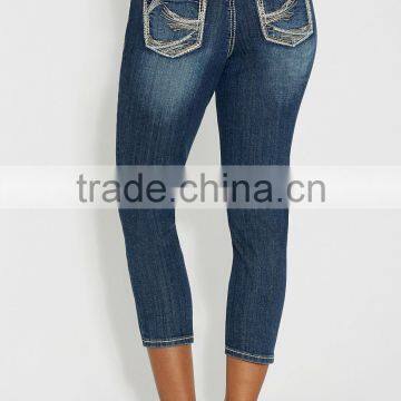 Taylor Capri in Dark Wash #81713 photo-2