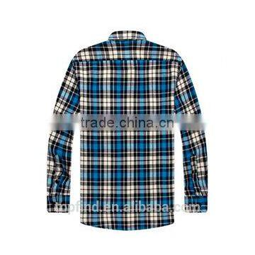 Mens Custom Flannel Shirts Checks Plaid Casual Shirts for Man Wholesale photo-2