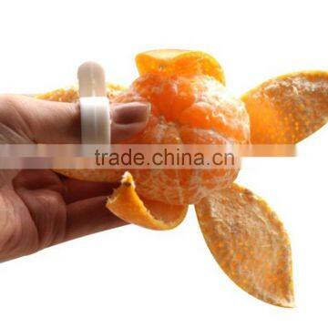 3PCS/LOT Plastic Orange Stripper Peelers Machine Zesters Device Cleverly Opener Fruit & Vegetable Creative Device Tools KC1037 photo-3