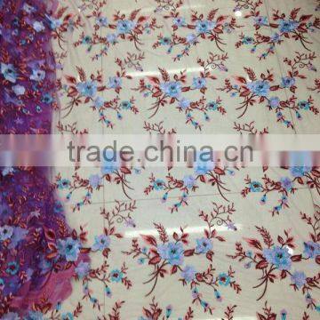 2016 FASHION Lace Fabric 1 Yards / Lot Exquisite Lace Embroidered Net Yarn Ruansha Performance Fabrics DIY Clothing Accessories photo-3