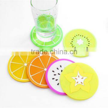 Creative Fruit Design Coffee Placemat Cartoon Drink Coaster Cup Glass Beverage Holder Pad Mat