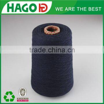 Hot sale cheap jeans sewing yarn mens t shirts recycle cotton yarn factory