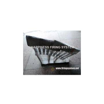 8 Shots Half Fan-shaped Display Rack Christmas Fireworks Dispaly Show
