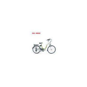 Classic 250W Green City Electric Bike Kit for Women , 26 Inch Alloy Frame