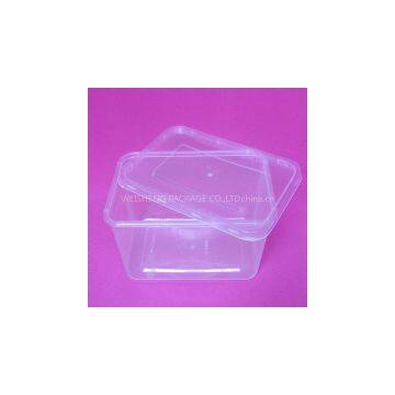 disposable custom plastic food container