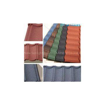 Bond Type Stone Coated Metal Roofing Tiles Roofing Sheets