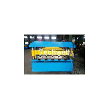 Chain Transmission Double Layer Roll Forming Machines For Corrugated Sheets