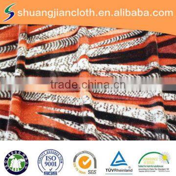 printed spun velvet fabric in changshu