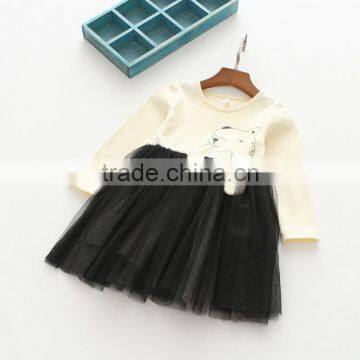 B22644A Autumn New Fashion Girl Cartoon Printting Dress photo-4
