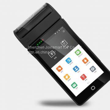 Handheld android POS terminal with thermal printer