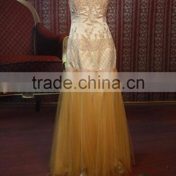 IN STOCK Off-The-Shoulder party dress women's Floor-length prom dress SE98