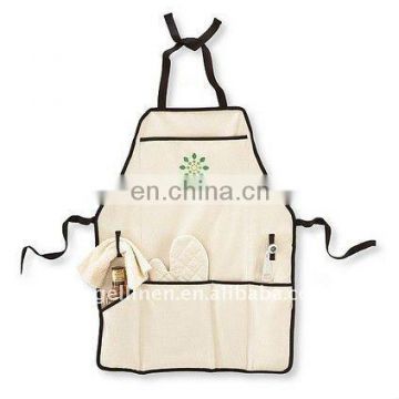 garden apron with hook and printing