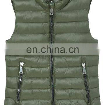 Chinese Manufacturer 100% Polyester Women Padded Vest For Sale photo-2