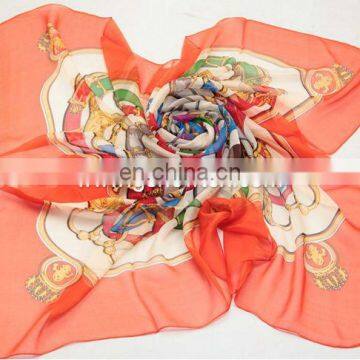 Ladies digital silk chiffon scarf,silk chiffon,silk scarf manufacturing