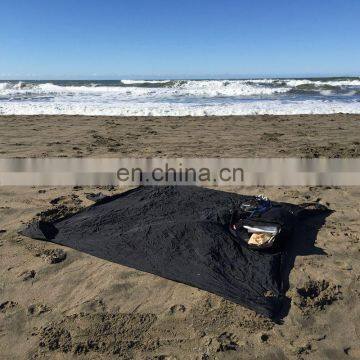 camping mat nylon pocket beach blanket in rain poncho