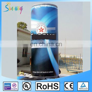 2017 Drink beer Promotional event custom inflatable advertising drink can stand beer can display stand