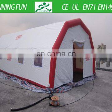 Pvc trapaulin inflatable dome tent for games