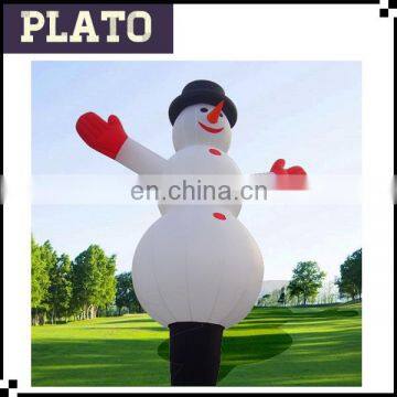 Inflatable snow man air dancer,Chirstmas inflabtable waving dancer for party time