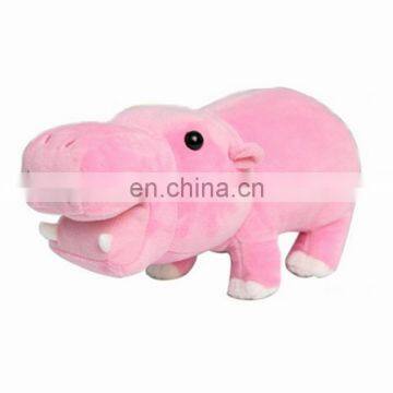 22cm Cute Cotton Stuffed Plush Hippo Toys Hippopotami Sleeping Pillow Wedding Gifts Sea Animal for Kids