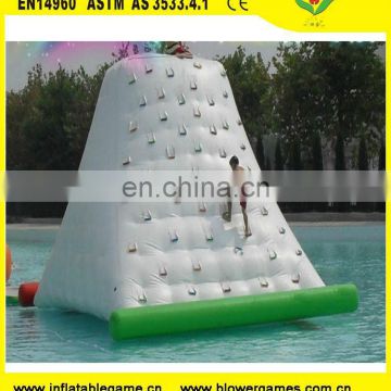 Summer water game climb iceberg inflatable ice hockey