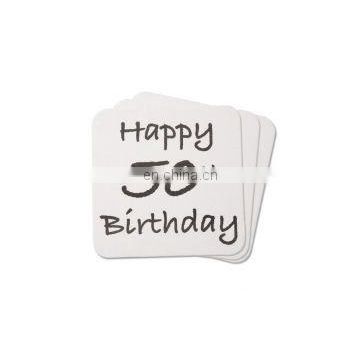 "Happy 50th Birthday!" Coasters