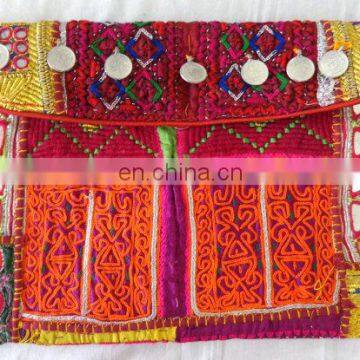 Indian Banjara clutch purse, Vintage Clutch, Banjara Clutch, Red Bag, Gypsy Clutch, Boho Clutch ,Messenger bag,tote bag,Mirror