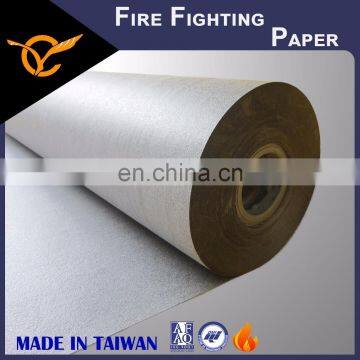 Certified Fire Fighting Harmless To Human Fireproof Paper