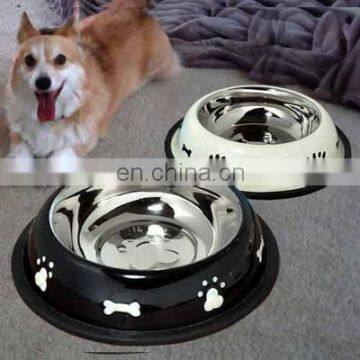 Hot selling pet dog products high quality dog bowl stainless steel