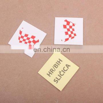 OEM high quality colorful custom logo decorative Paper Sticker