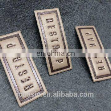 Fashion Design Leather Patch Labels for Men Jacket photo-4