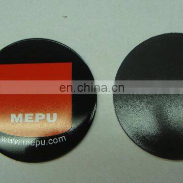 2015 top hot selling round shape company logo refrigerator magnet , Permanent Type Decorative fridge magnetic