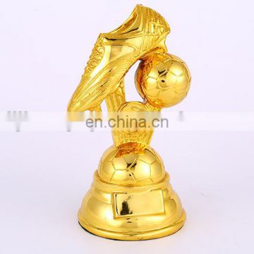 Brazil World Cup Golden Boot trophy resin trophy cup wholesale