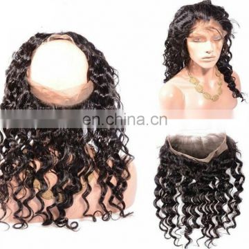 High quality virgin hair lace frontal with 360 lace band