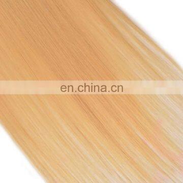 Blonde Color Hair Extensions Clip in photo-2