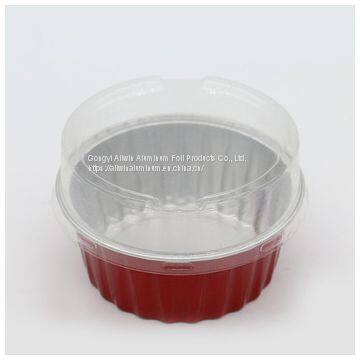 small color 120ml aluminum foil baking cups